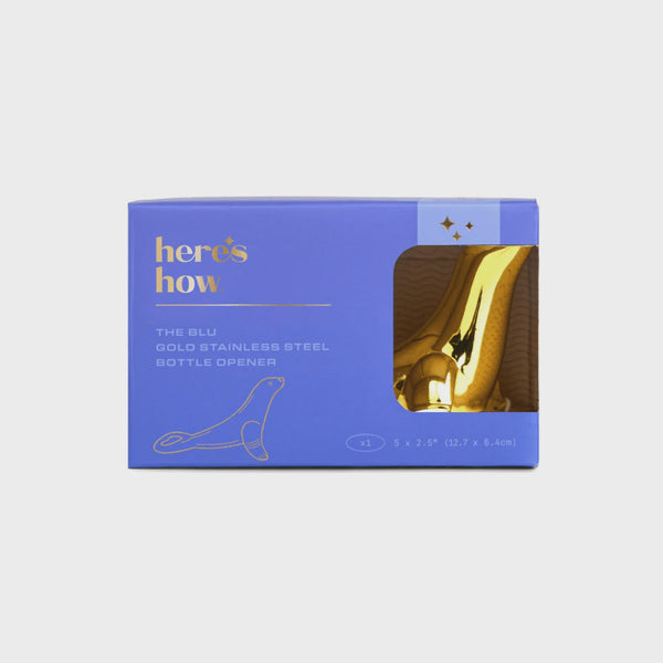 The Blu Seal Bottle Opener