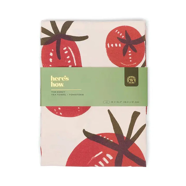 The Emmy Tea Towel - Tomatoes