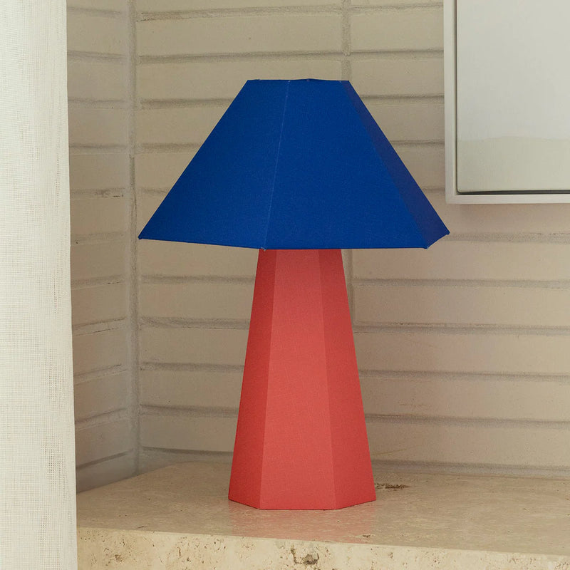 Blake Table Lamp - Azure Petal