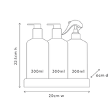 bronze kitchen trio gift set - lemon myrtle & honeydew