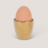 Good Morning Egg Cup Set of 2 - Gold