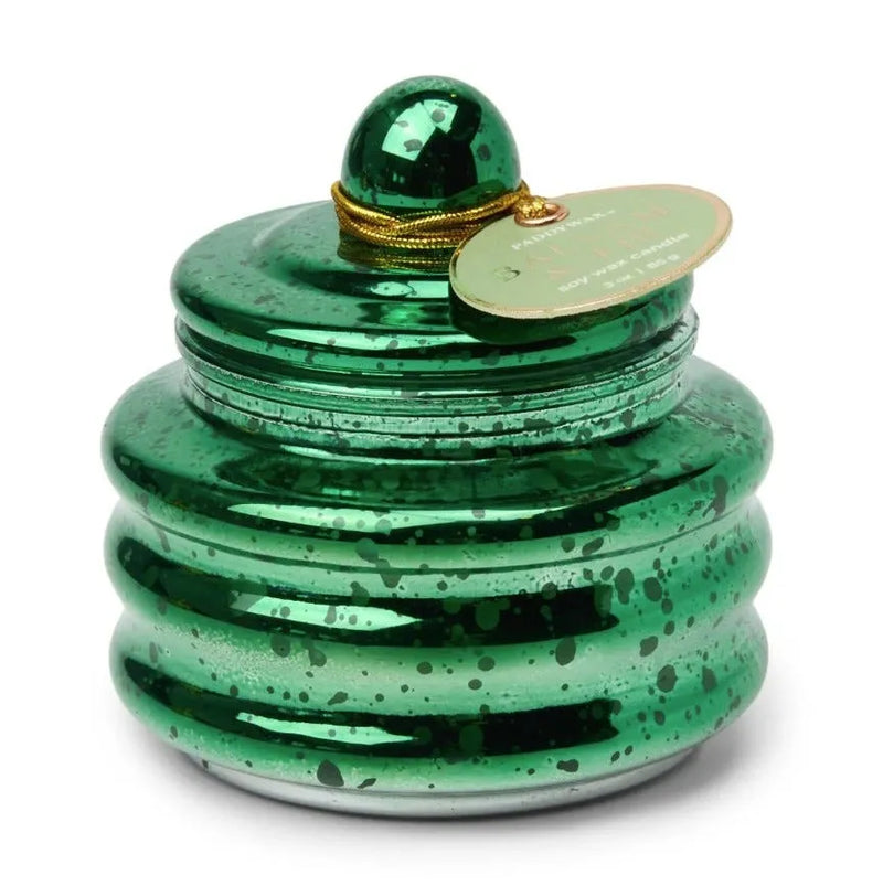 Holiday 3oz Green Mercury Beam Candle - Balsam & Fir