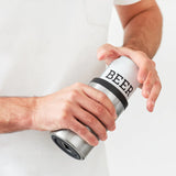 Huski Beer Cooler - Brushed Stainless Steel