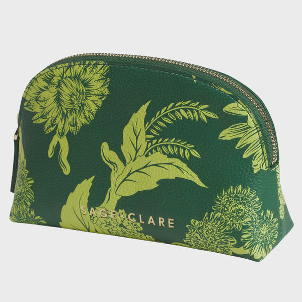 Delphine Cosmetic Pouch - Anise