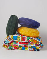 Kombu Green Velvet Pea Cushion