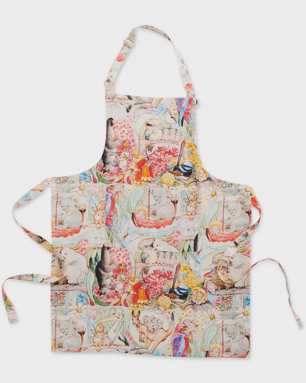 Kip & Co x May Gibbs Bush Friends Linen Apron