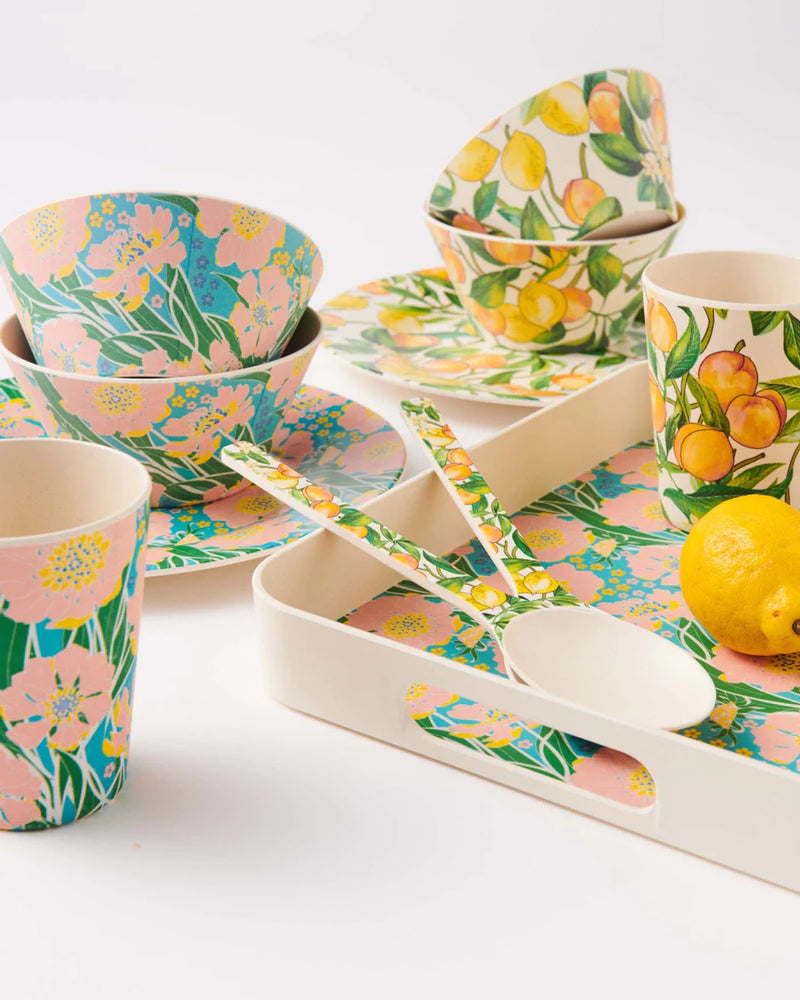 Tumbling Flowers Cup 2P Set