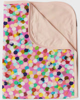 Confetti Pink Organic Cotton Snuggle Blanket