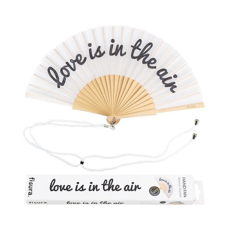 Hand Fan w/Gift Box"Love is in the air"