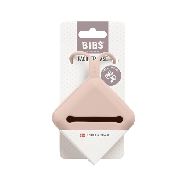 Bibs Pacifier Soft Case - Blush