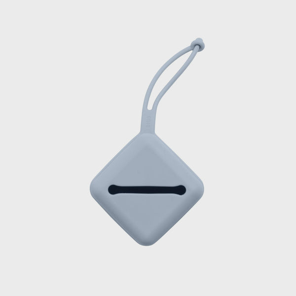 Bibs Pacifier Soft Case - Dusty Blue