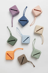 Bibs Pacifier Soft Case - Vanilla