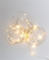 Capella LED fairy lights silver wire L390cm