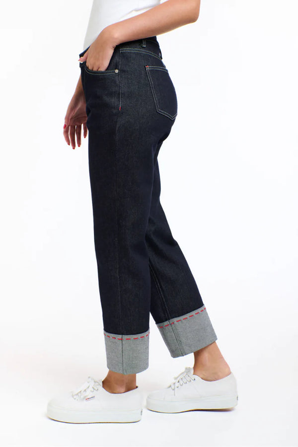Susie Red Stitch Jeans