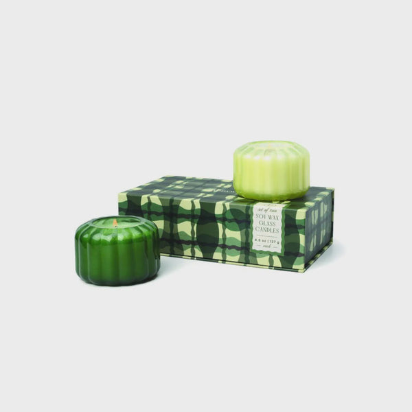 Ripple Green Candle Gift Set (2 pk)