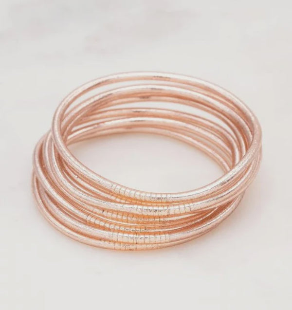 Buddhist Bracelet Thick - Champagne