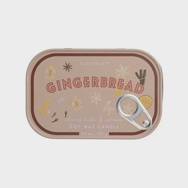 Bistro 4.5 Oz Tin - Gingerbread