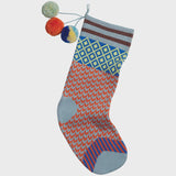 Palmina Knitted Stocking - Cerulean