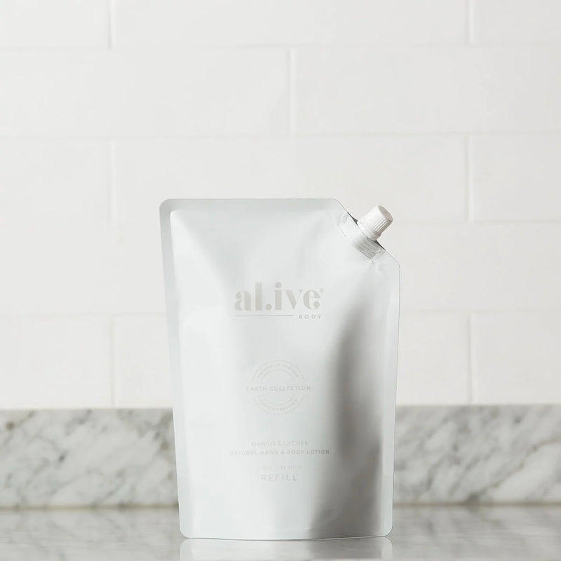 alive body Hand & body Wash Refill - Mango & Lychee