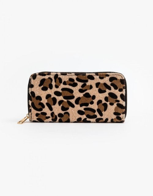 SG Wallet Leopard Fur