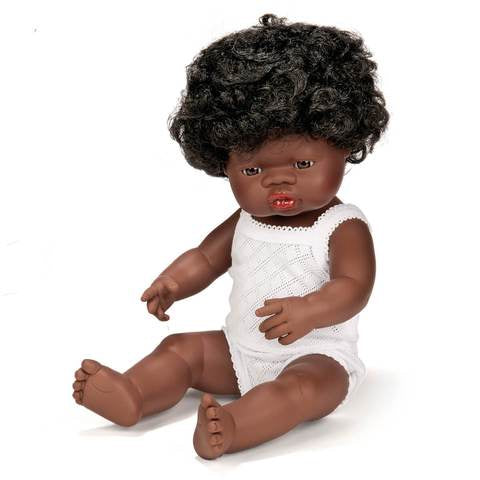Miniland | Baby Doll 38cm | African Girl