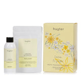 Bath Pamper M'Day Gift Box - Florals - Lemon & Ginger