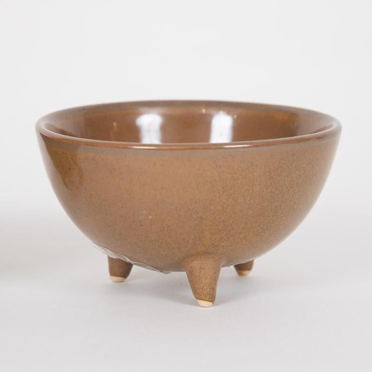 Stoneware Flowerpot Brown