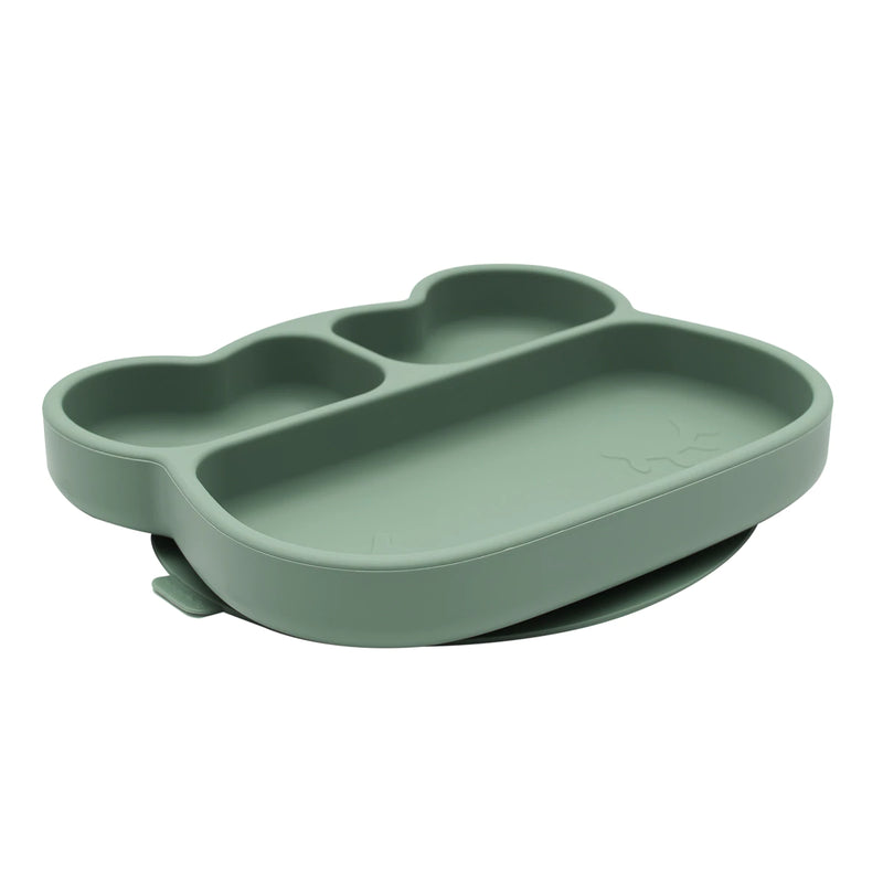 Bear Stickie® Plate - Sage