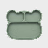 Bear Stickie® Plate - Sage