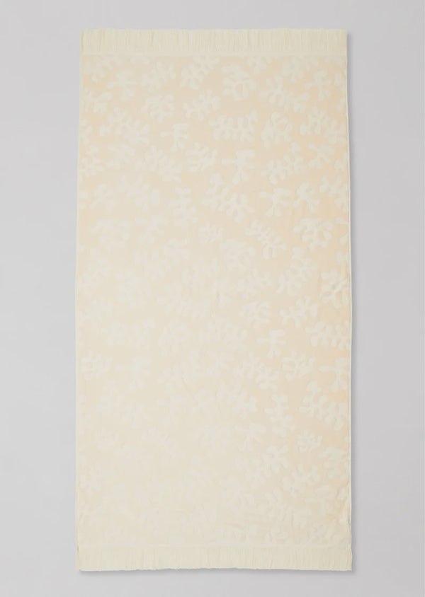 Blossom Beach Towel - Cream