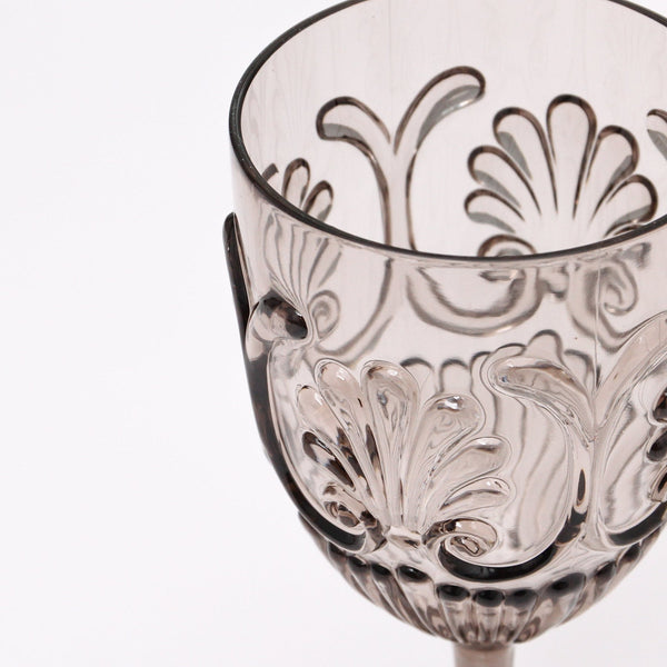 Flemington Acrylic Wine Glass - Smoke