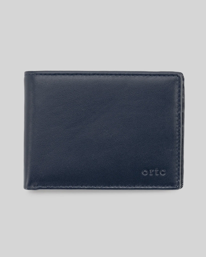 Leather Wallet Navy