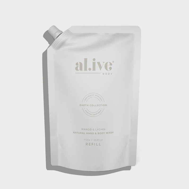 alive body Hand & body Wash Refill - Mango & Lychee