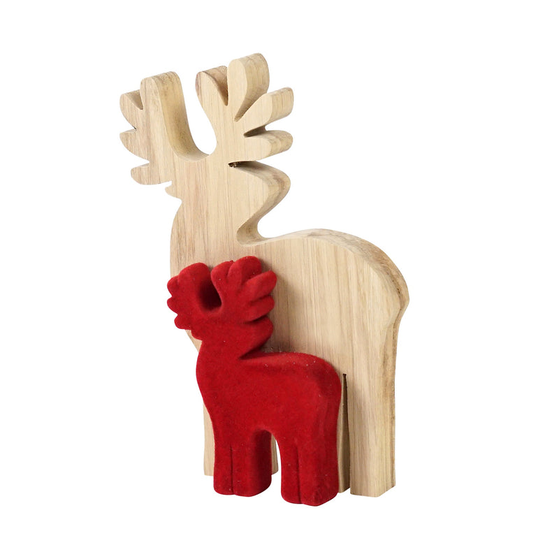 Bergen Timber Ceramic Natural Red Deer Large