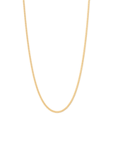 Bespoke Curb Chain 16" to 18" (18k-Gold-vermeil)