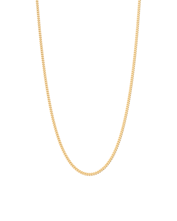 Bespoke Curb Chain 16" to 18" (18k-Gold-vermeil)