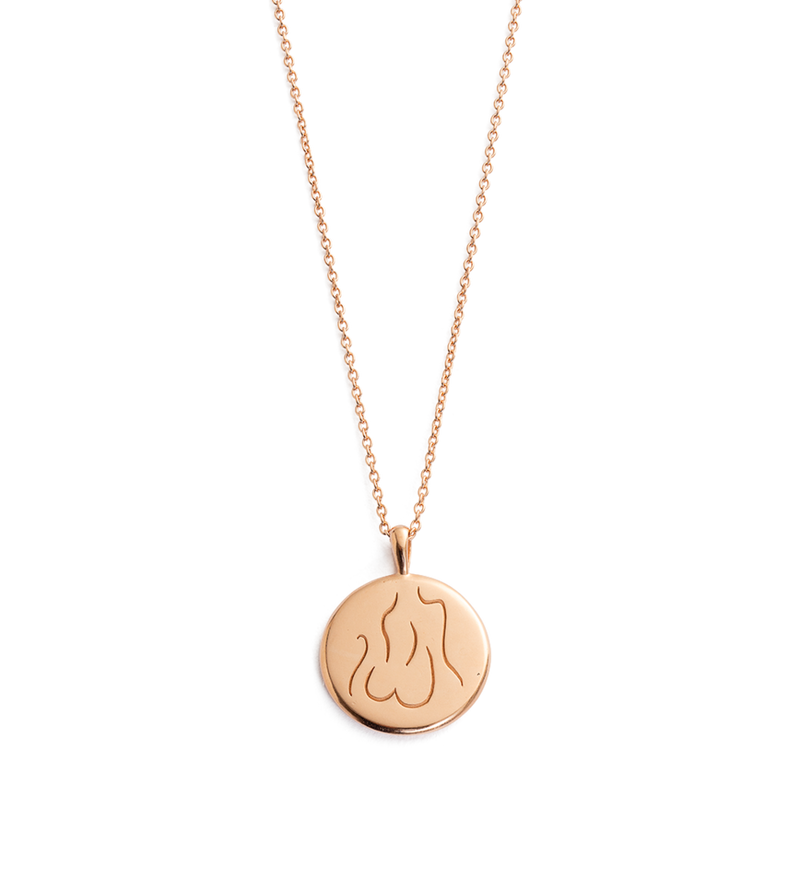 Valour Amulet (18k-rose gold-vermeil)