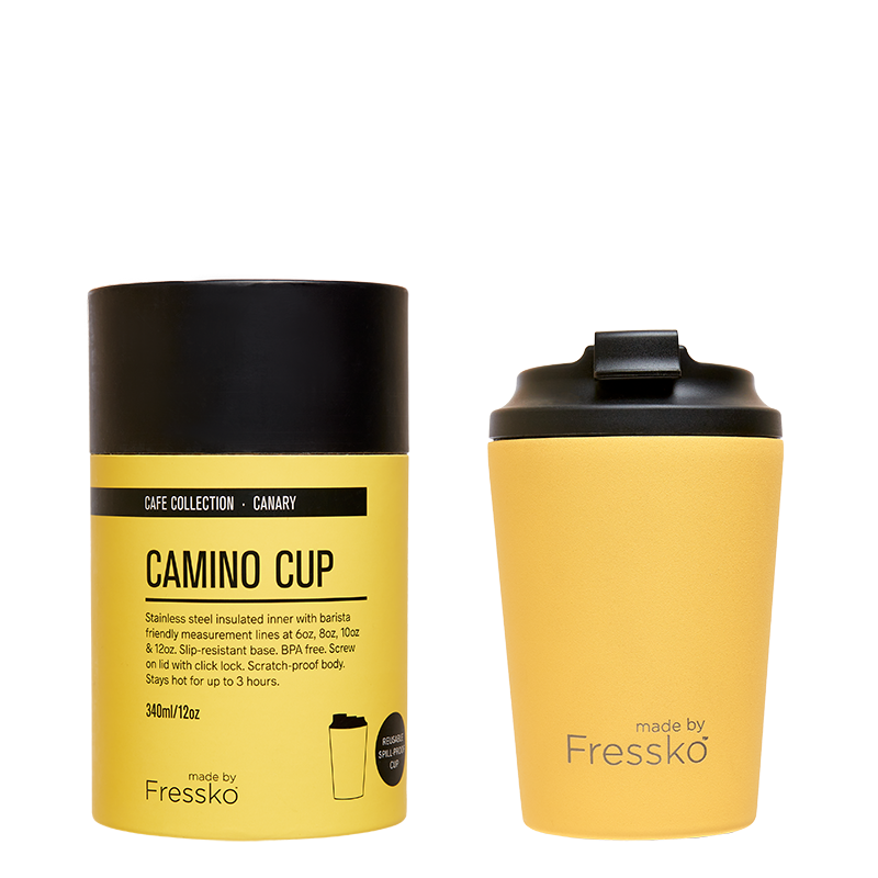 Fressko Camino Cup Canary 340ml