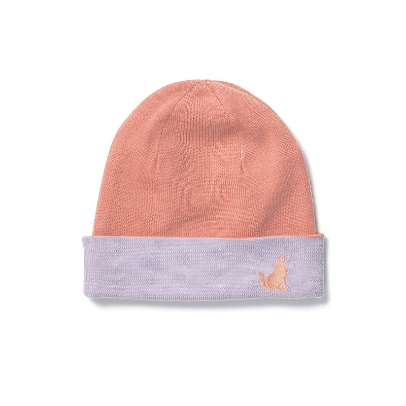 Reversible Beanie Rose/Lilac