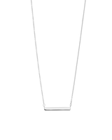 Engravable Bar Necklace (sterling silver)