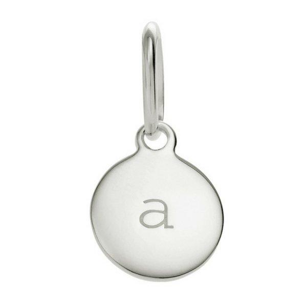 Circle Initial a-z (Sterling-Silver)