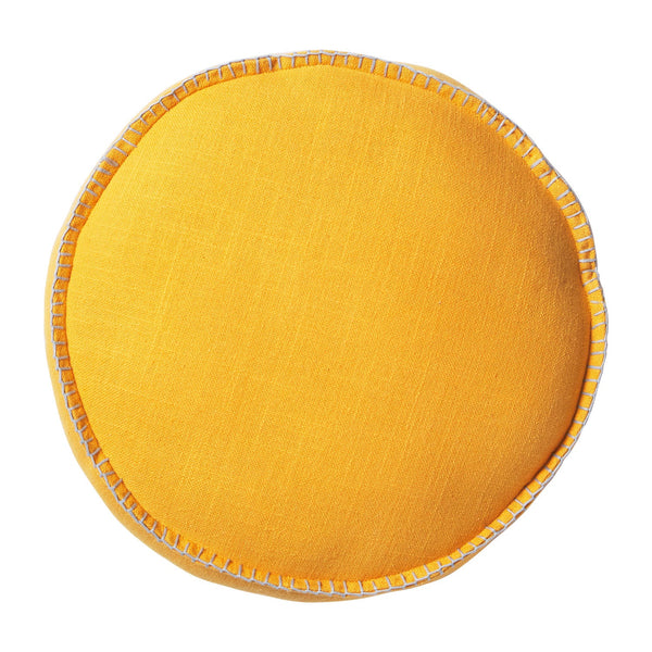 Rylie Round Cushion - Marigold