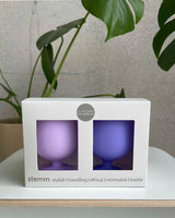 Stemm Silicone Wine Glasse - Avignon - tanzanite + amethyst