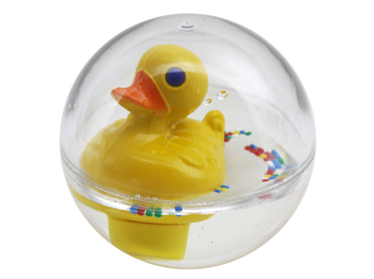 Water Ball Bath Toy with Yellow Mother Duck